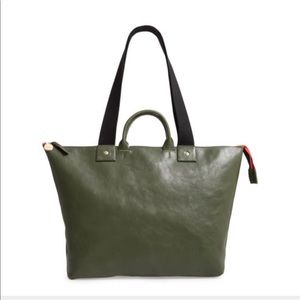 Clare V Le Zip Sac (Never Used with Duster)